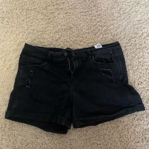 Old Navy Black Jean Shorts